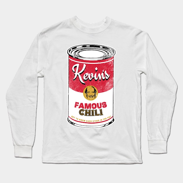 Kevin's Famous Chili Long Sleeve T-Shirt by sbldesigns